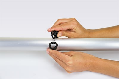 IP Tension System - Tendeur, Solution de fixation avec une corde élastique  de 4 mm, avec crochet plastique, Tendeurs élastiques et fixations